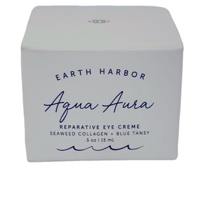 Earth Harbor Aqua Aura Reparative Eye Cream .5oz - NWT